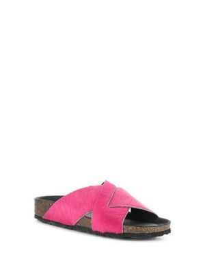 Bos. & Co. Suna Genuine Calf Hair Sandal - Pink