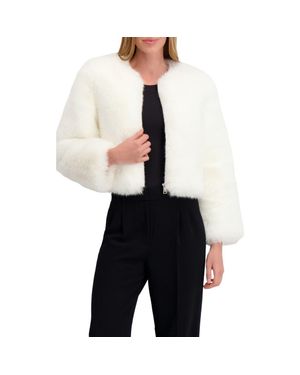 Lyla Grant Fur-Free Fox (Faux Fur) Bolero - Black