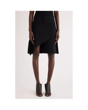 オールインワン・サロペット Courreges Infinity Pleats Crepe A-Line Dress Courreges Infinity Pleats Crepe A-Line Dress in Black | Lyst