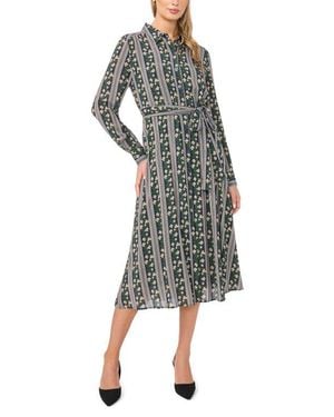 Ted Baker Sloan Long Sleeve Midi Shirtdress - Multicolor