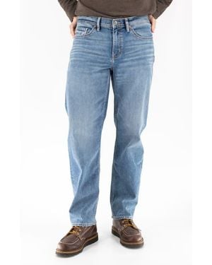 DEVIL-DOG DUNGAREES Relaxed Straight Leg Jeans - Blue