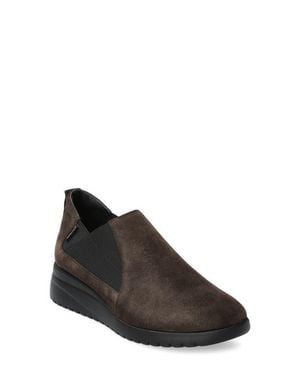 Mephisto Ibelina Wedge Slip-On Sneaker - Brown