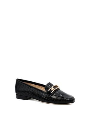 Amalfi by Rangoni Gabbanella Perforated Loafer - Black