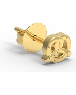 Whim Jewelry 14K Pretzel Stud - Metallic