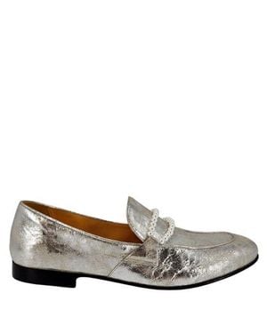 Madison Maison Pearl Flat Loafer - Gray