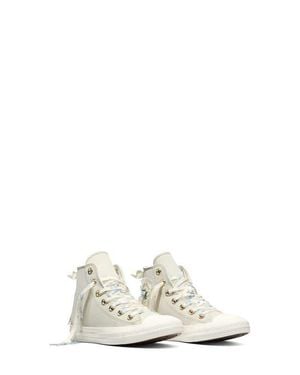 Converse Chuck Taylor All Star Leopard Spot High Top Sneaker - White