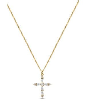 Electric Picks Xsarah & Hollie Amore Cross Necklace - Metallic