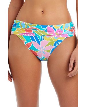 Rod Beattie Sarong Hipster Bikini Bottoms - Blue