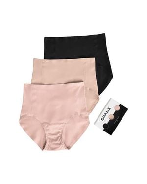 Spanx Spanxsmooth Fit-To-You 3-Pack Briefs - Black