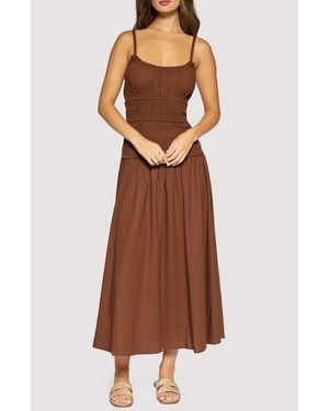 Lost + Wander Inez Maxi Dress - Brown