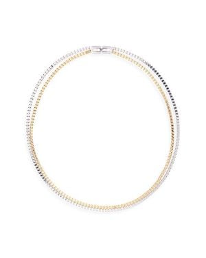 Jenny Bird Double Amalfi Layered Chain Necklace - White