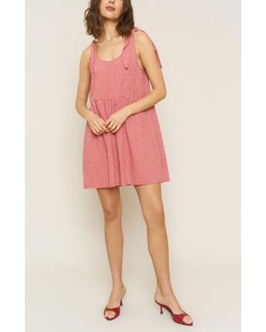 Whimsy and Row Kate Dress - Pink