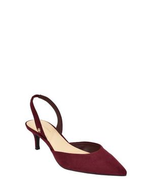 Tommy Hilfiger Tanna Slingback Pointed Toe Kitten Heel Pump - Red