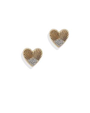 Stella & Dot Lovestruck Stud Earrings - White