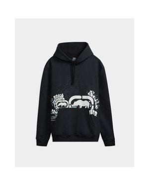 Ecko' Unltd Graffiti Across The City Hoodie - Black