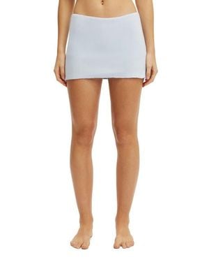 Cotton On Dreamy Soft Pointelle Skort - Blue
