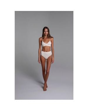 LDMA Low Show V Bralette - Gray