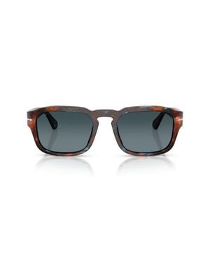 Persol 56Mm Gradient Polarized Pillow Sunglasses - Multicolor