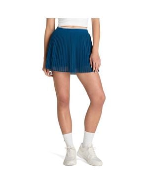 Wilson Limitless Pleated Mesh Miniskirt - Blue