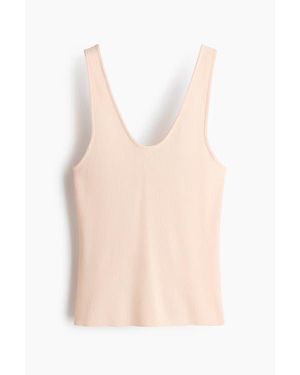 H&M Knitted Vest Top - Orange