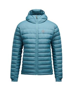Black Diamond Access Down Hooded Jacket - Blue