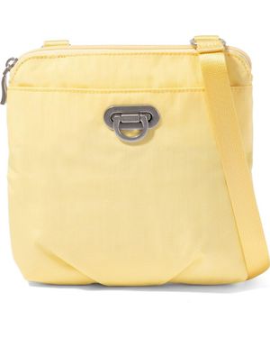 Baggallini Coastal Flip Lock Mini Crossbody - Yellow