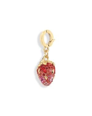Swarovski Idyllia Crystal Strawberry Charm - White