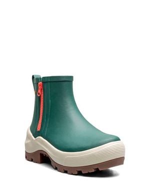 Bogs Piper Zip Rain Bootie - Green