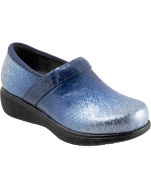 Softwalk Meredith Sport Clog - Blue