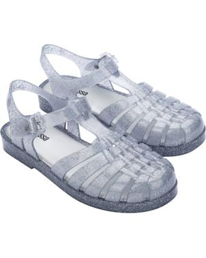 Melissa Possession Glitter Jelly Fisherman Sandal - Blue