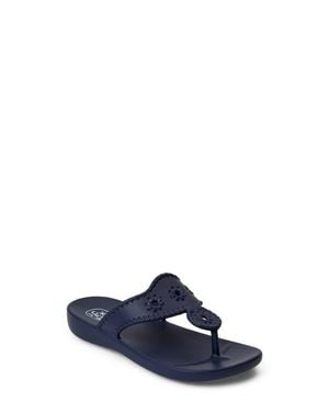 Jack Rogers Kids' Jacks Flip Flop - Blue