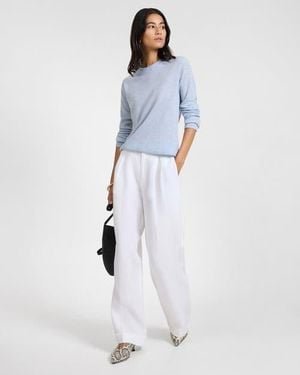 Onia Lyocell Pleated Trouser - White