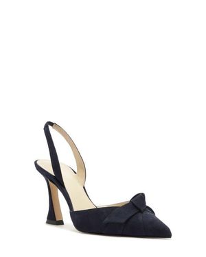 Alexandre Birman Clarita Pointed Toe Slingback Pump - Blue