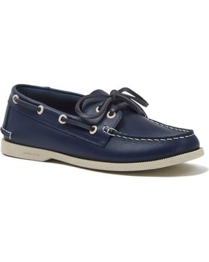 Lands' End Seaport Classic Boat Shoes - Blue