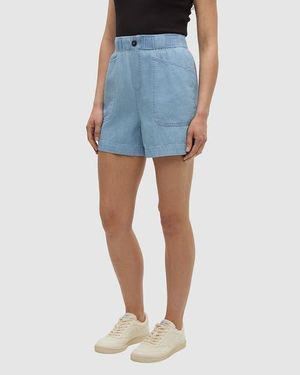 Tentree Denim Cascades Short - Blue