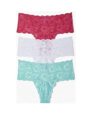 Cosabella Nsn Comfie Thongs 3Pk - Purple