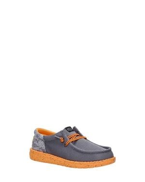 HEYDUDE Kids' Wally Funk Y Slip-On - Blue