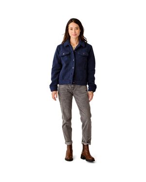 Carve Designs Rhea Boucle Trucker - Blue