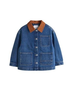 Next Kids' Denim Carpenter Jacket - Blue