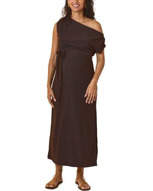HATCH The Maeve Dress - Brown
