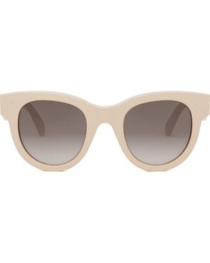 Celine Bold 3 Dots 48Mm Square Sunglasses - Gray
