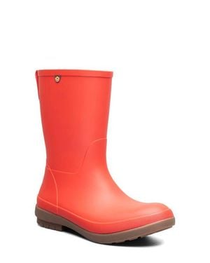 Bogs Amanda Ii Waterproof Rain Boot - Red