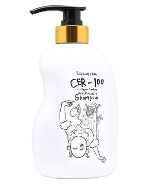 Elizavecca Cer-100 Collagen Coating Hair Muscle Shampoo - White