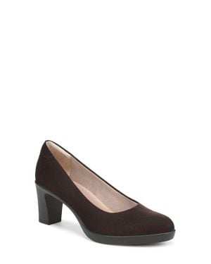 LifeStride Elevate Platform Pump - Brown