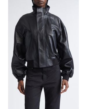 Balenciaga Leather jackets for Women | Online Sale up to 74