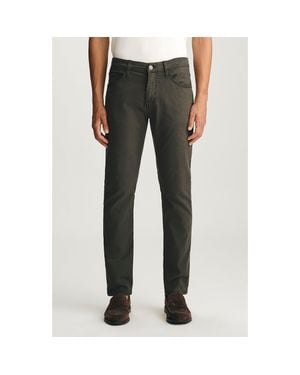 Mavi Marcus Slim Straight Leg Twill Pants - Gray