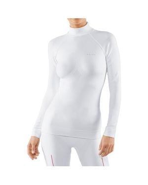 FALKE Maximum Warm Turtleneck Base Layer Top - White