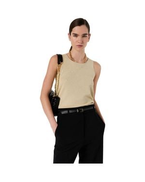 Gerard Darel Luana Round Neck Knit Vest - Black