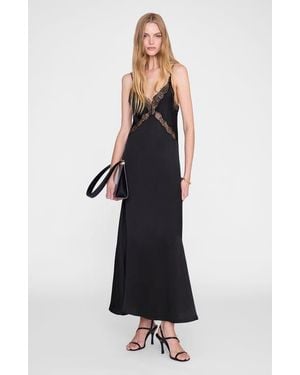 Anine Bing Magnolia Dress - Black