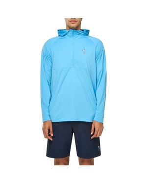 EASTSIDE GOLF Half Zip Golf Hoodie - Blue
